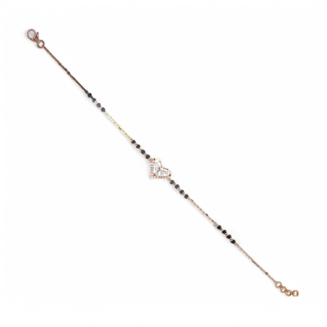 18 KT DIAMOND HAND MANGALSUTRA 2.228 Gms - MJ25MS84