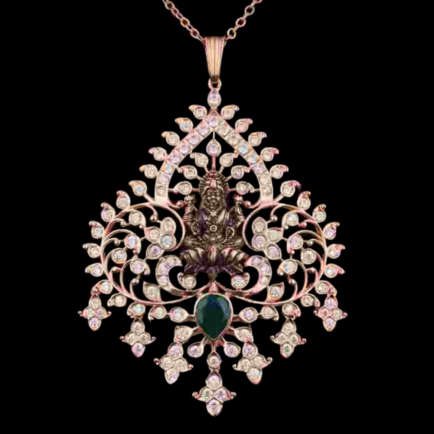 Diamond PENDANT With 21.09 Gms of 18 Kt Gold and 2.529 Cts of Certified Natural Diamonds Code: MJ26PND5