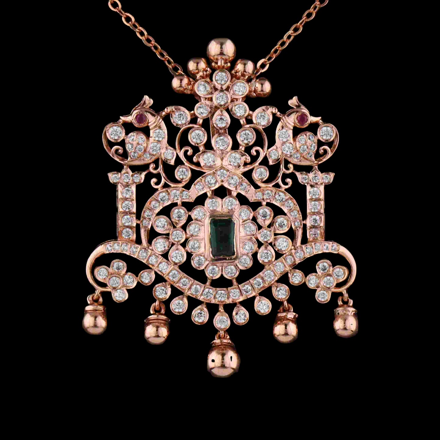 Diamond PENDANT With 15.87 Gms of 18 Kt Gold and 1.767 Cts of Certified Natural Diamonds Code: MJ26PND93