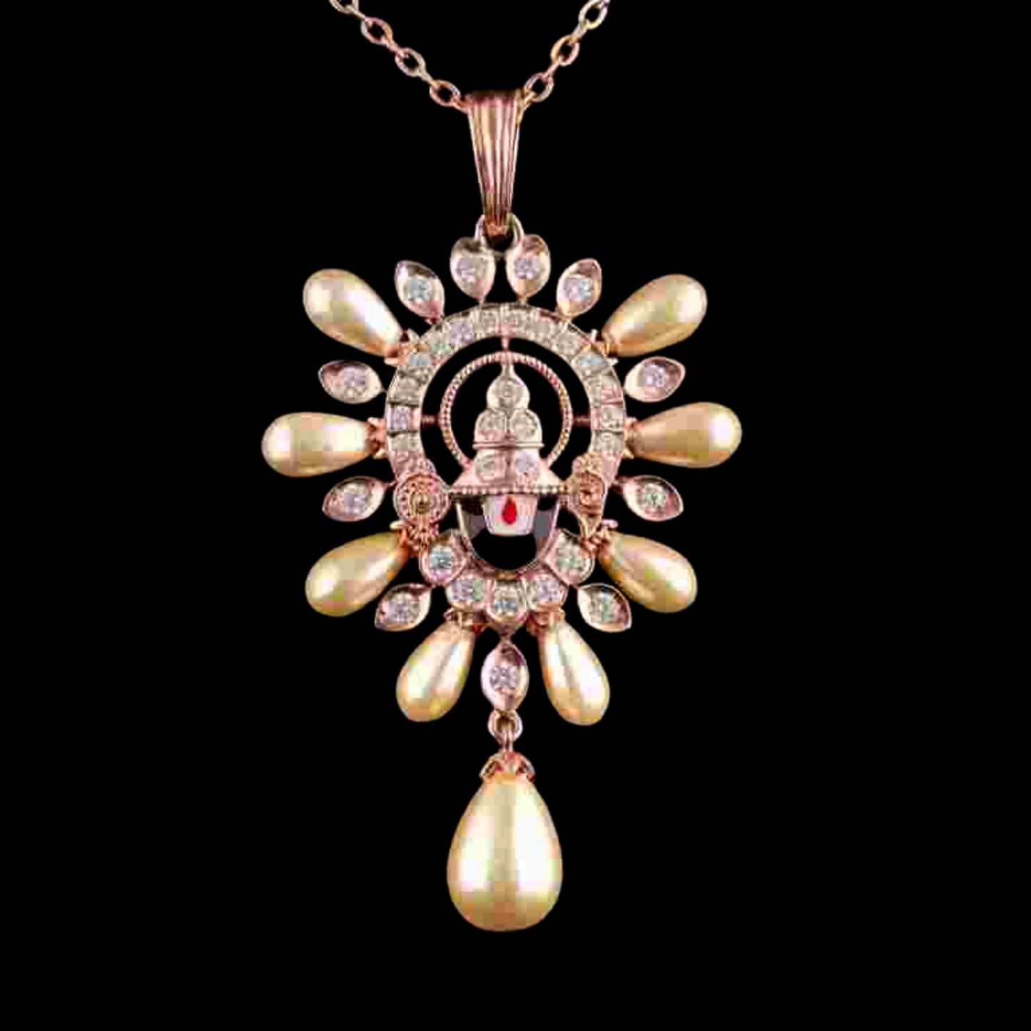 Diamond PENDANT With 5.864 Gms of 18 Kt Gold and 0.622 Cts of Certified Natural Diamonds Code: MJ26PND43