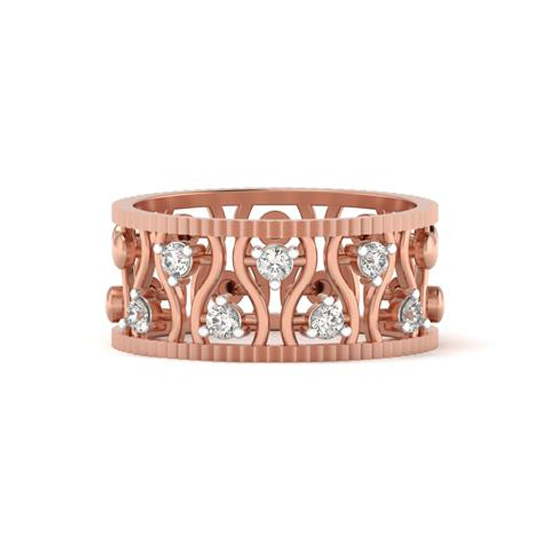 18 KT DIAMOND RING 3.869 Gms - MJ25RG480