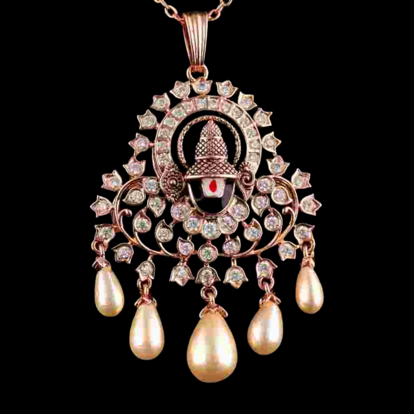 Diamond PENDANT With 8.44 Gms of 18 Kt Gold and 1.02 Cts of Certified Natural Diamonds Code: MJ26PND18