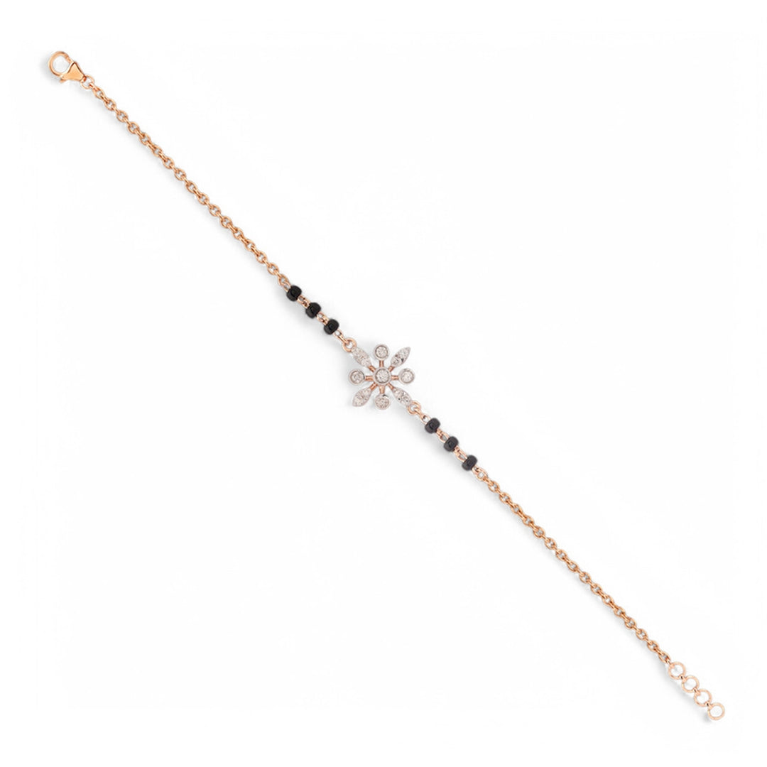 18 KT DIAMOND HAND MANGALSUTRA 1.903 Gms - MJ25MS100