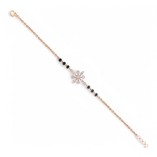 18 KT DIAMOND HAND MANGALSUTRA 1.903 Gms - MJ25MS100