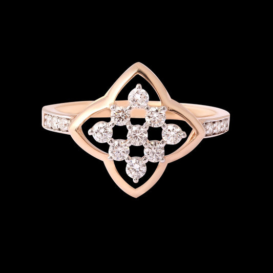 18 KT DIAMOND RING 2.748 Gms - MJ25RG411