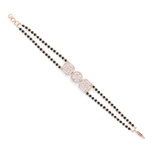 18 KT DIAMOND HAND MANGALSUTRA 6.272 Gms - MJ25MS85