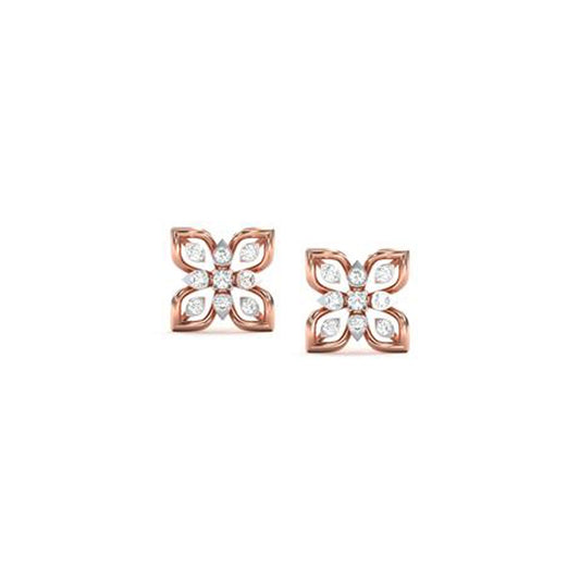 18 KT DIAMOND EARRING 2.25 Gms - MJ25ER26