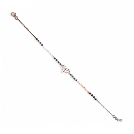 18 KT DIAMOND HAND MANGALSUTRA 2.228 Gms - MJ25MS84