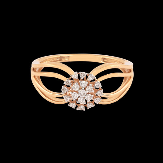 18 KT DIAMOND RING 3.422 Gms - MJ25RG513