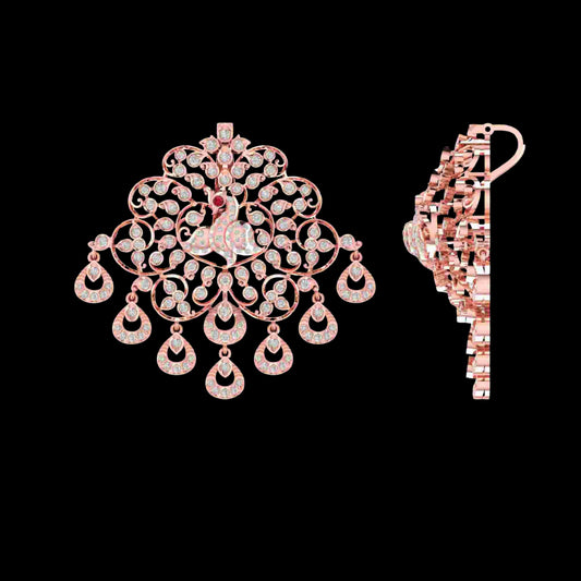 Diamond PENDANT With 19.026 Gms of 18 Kt Gold and 1.967 Cts of Certified Natural Diamonds Code: MJ26PND98