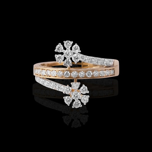18 KT DIAMOND RING 4.446 Gms - MJ25RG417