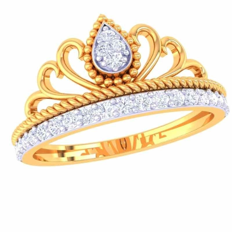 18 KT DIAMOND RING 4.2 Gms - MJ25RG169