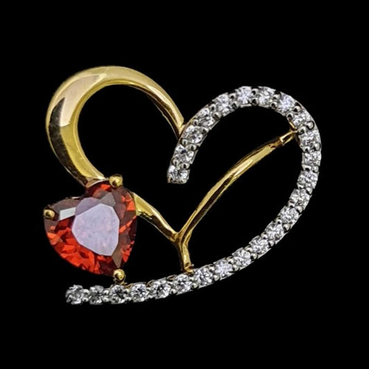 18 KT DIAMOND PENDANT 1.36 Gms - MJ25PD356