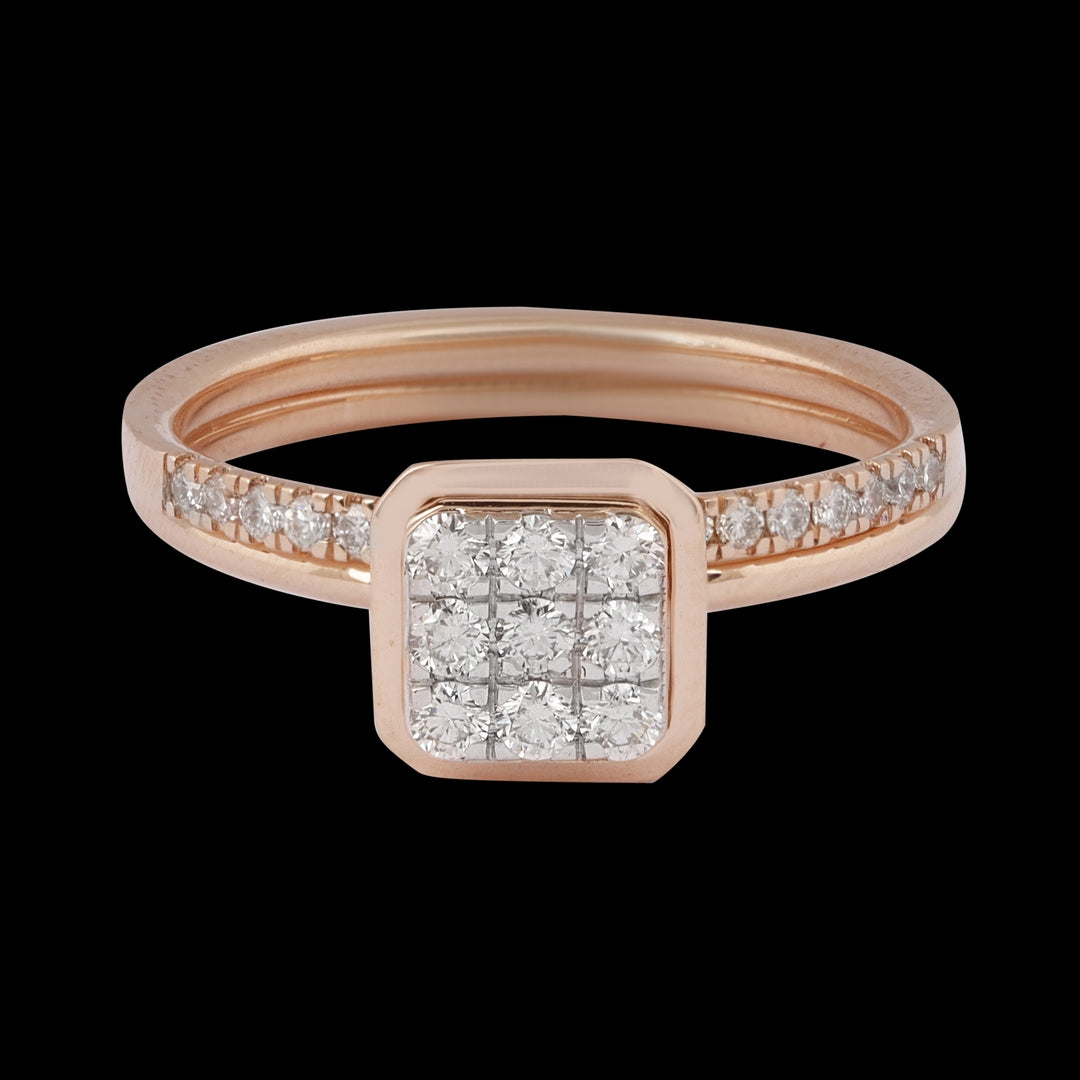 18 KT DIAMOND RING 3.032 Gms - MJ25RG489
