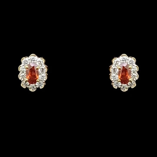 18 KT DIAMOND EARRING 2.53 Gms - MJ25ER349