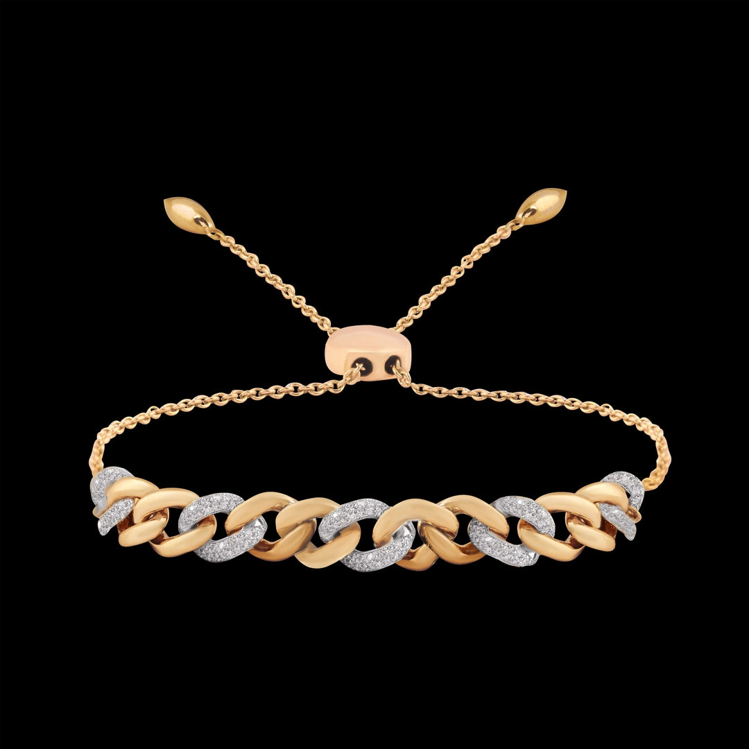 18 KT DIAMOND BRACELET 9.832 Gms - MJ25BR5