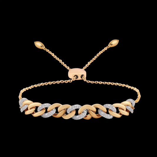 18 KT DIAMOND BRACELET 9.832 Gms - MJ25BR5