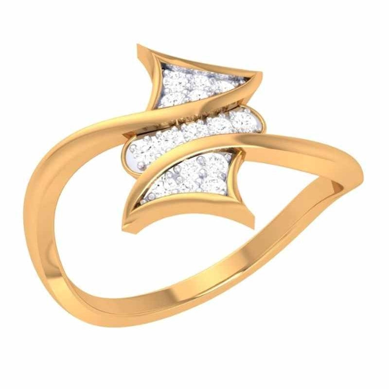 18 KT DIAMOND RING 2.2 Gms - MJ25RG151
