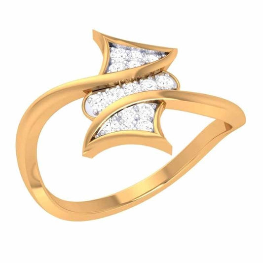 18 KT DIAMOND RING 2.2 Gms - MJ25RG151