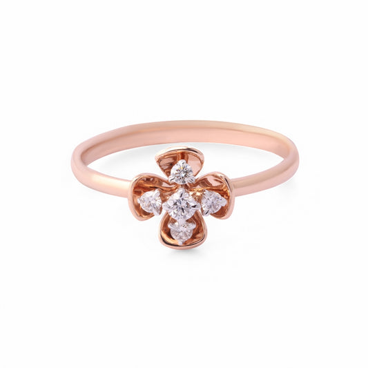 18 KT DIAMOND RING 1.834 Gms - MJ2563