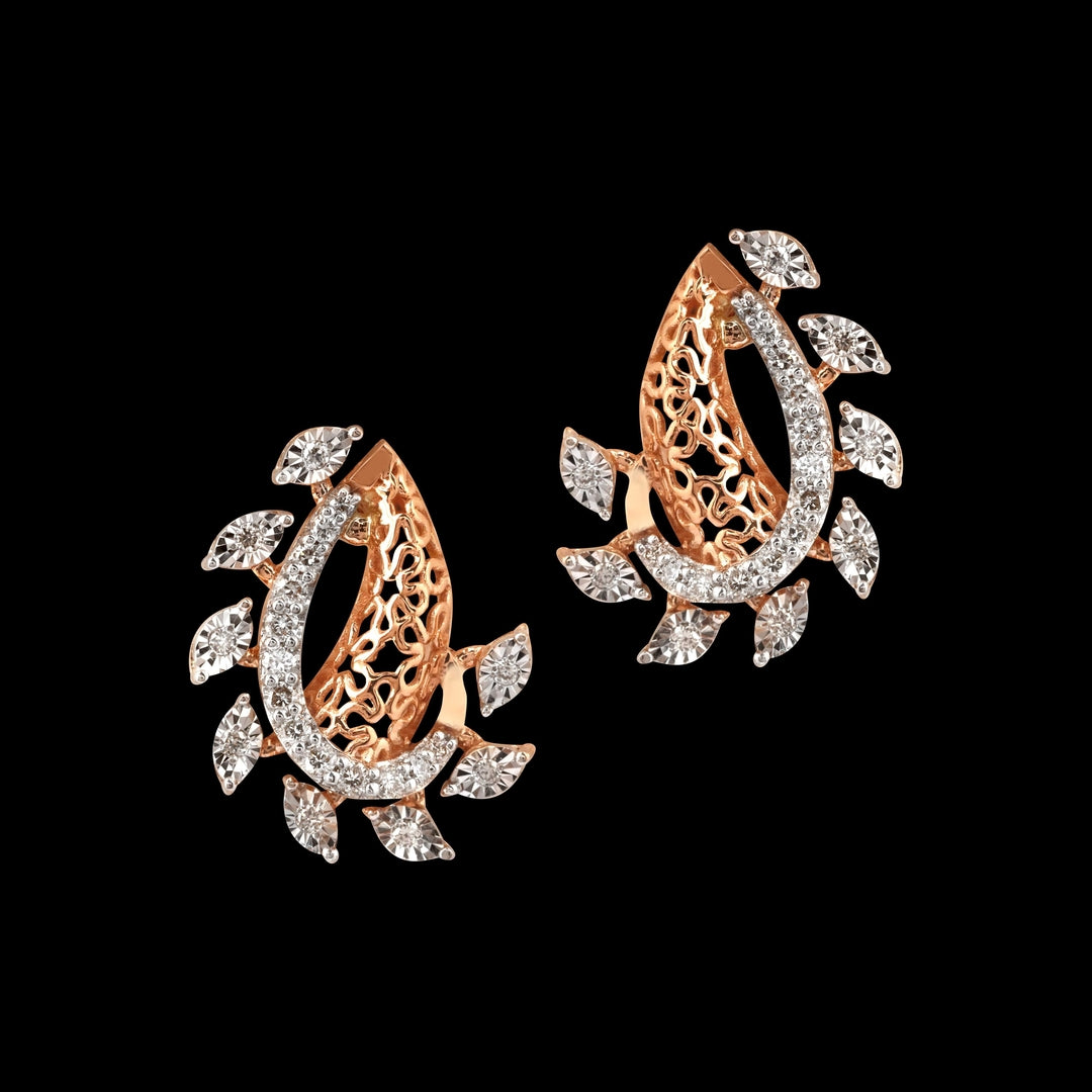 18 KT DIAMOND EARRING 3.156 Gms - MJ25ER57