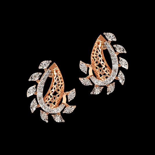 18 KT DIAMOND EARRING 3.156 Gms - MJ25ER57
