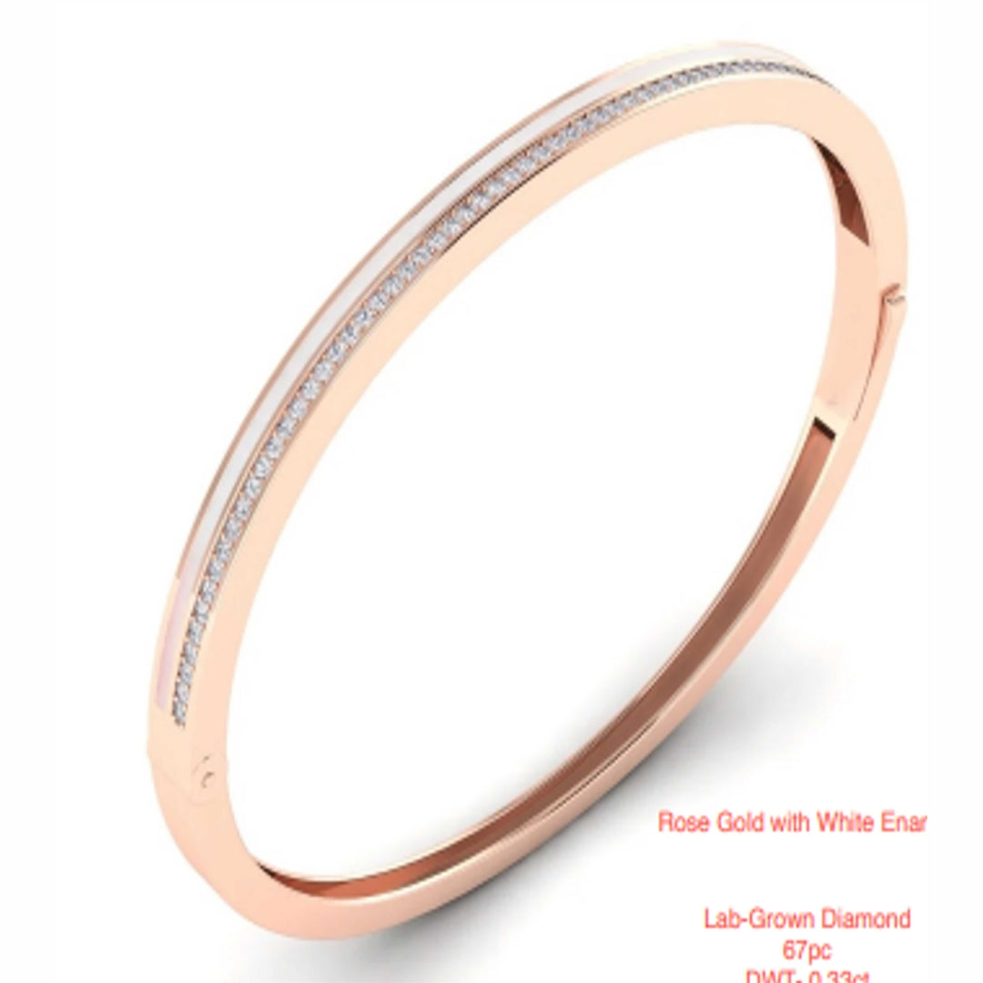 18 KT DIAMOND BRACELET 4.5 Gms - MJ25ER265