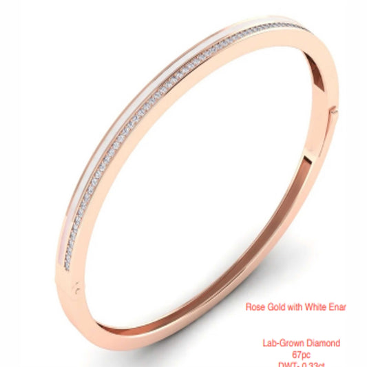 18 KT DIAMOND BRACELET 4.5 Gms - MJ25ER265