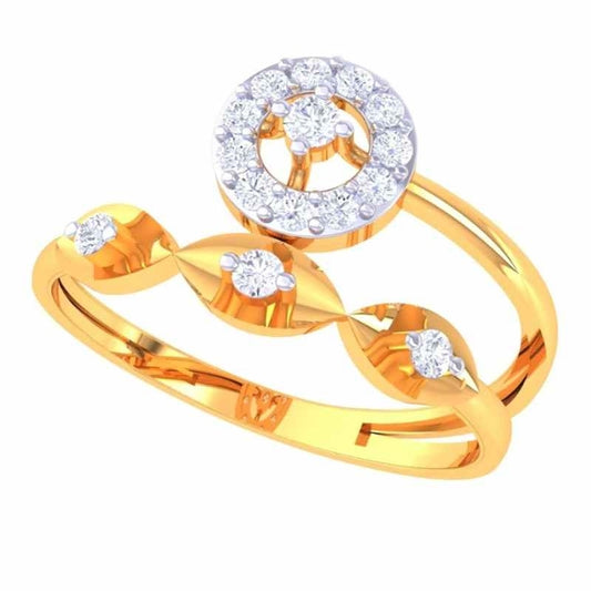 18 KT DIAMOND RING 3.2 Gms - MJ25RG160