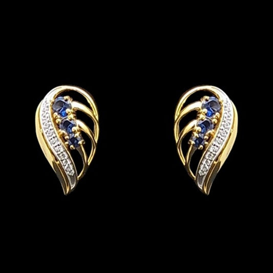 18 KT DIAMOND EARRING 2.73 Gms - MJ25ER233