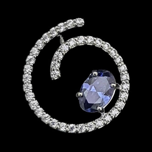 18 KT DIAMOND PENDANT 1.4 Gms - MJ25PD359