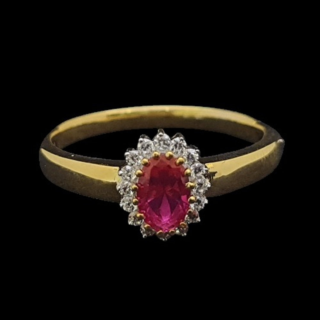 18 KT DIAMOND RING 3.27 Gms - MJ25RG341