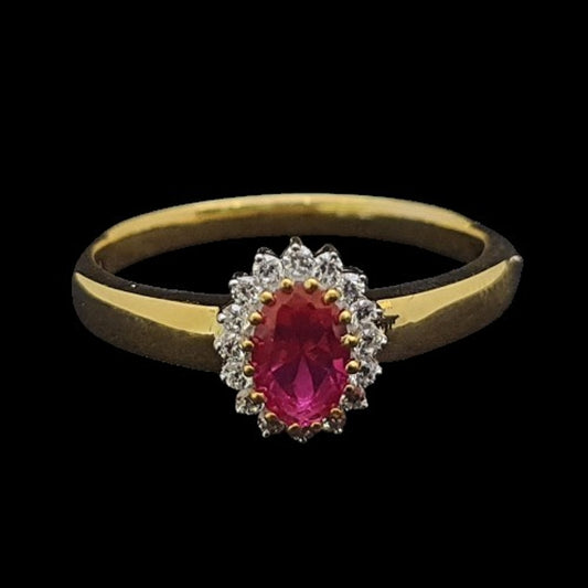 18 KT DIAMOND RING 3.27 Gms - MJ25RG341