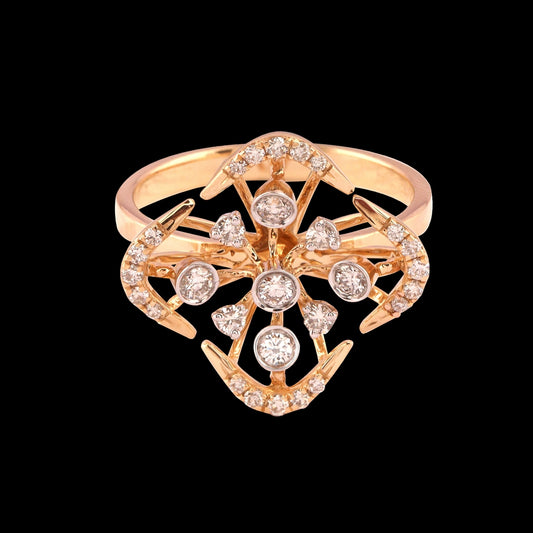 18 KT DIAMOND RING 3.756 Gms - MJ25RG455