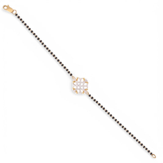 18 KT DIAMOND HAND MANGALSUTRA 6.64 Gms - MJ25MS81