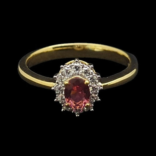 18 KT DIAMOND RING 0.92 Gms - MJ25RG331