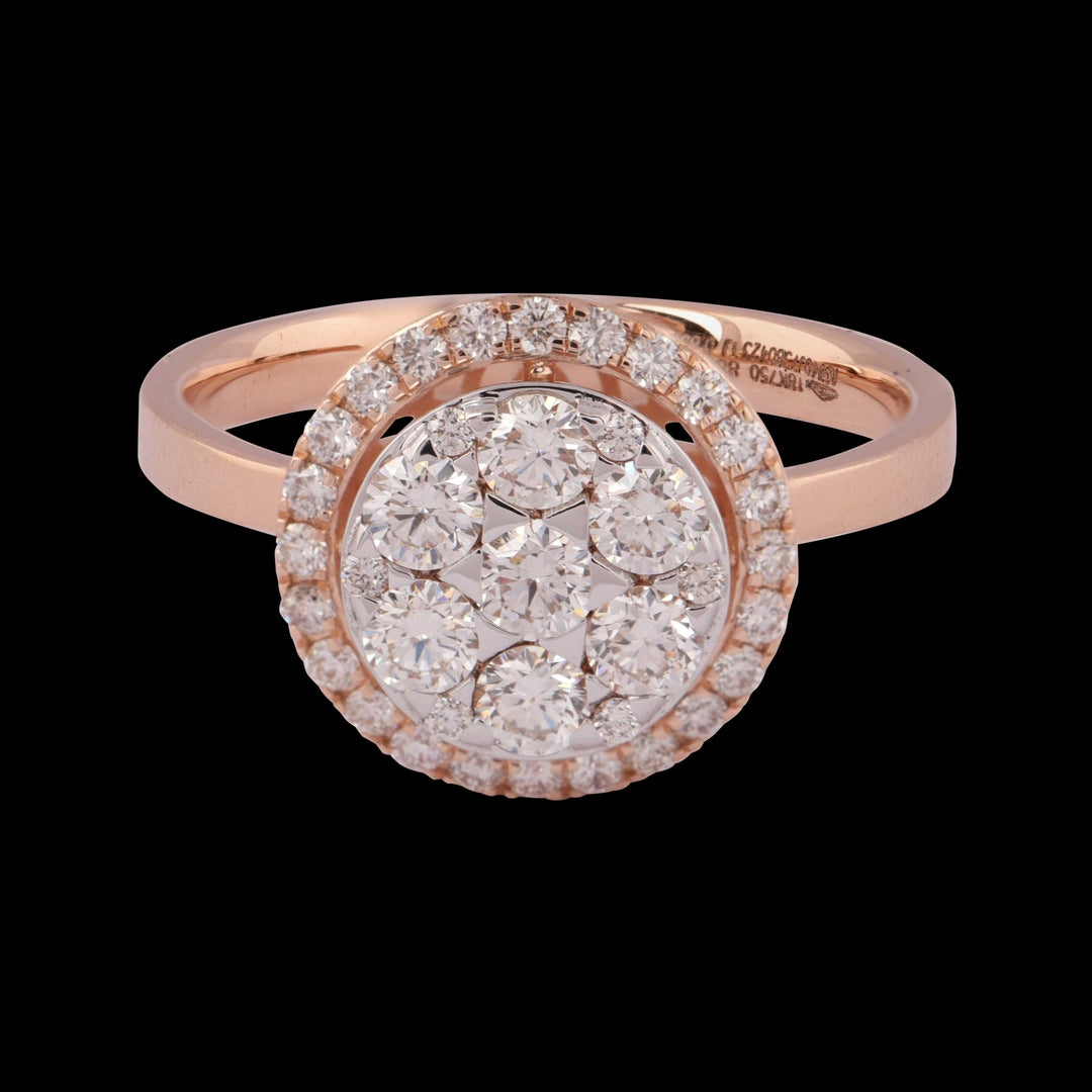 18 KT DIAMOND RING 3.8 Gms - MJ25RG458