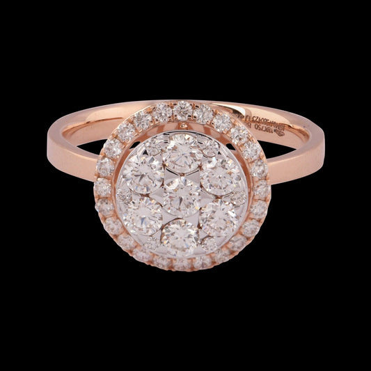 18 KT DIAMOND RING 3.8 Gms - MJ25RG458