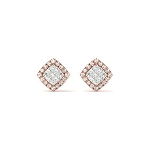 18 KT DIAMOND EARRING 1.739 Gms - MJ25ER15