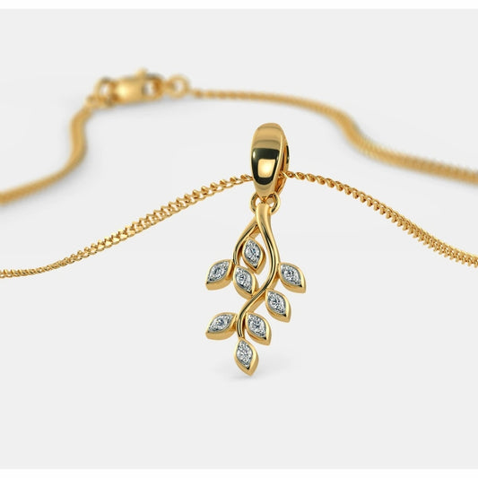 18 KT DIAMOND PENDANT 4.5 Gms - MJ25PD289