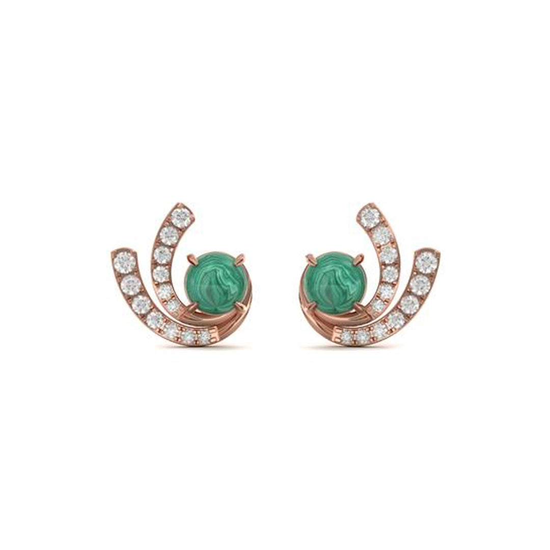 18 KT DIAMOND EARRING 1.406 Gms - MJ25ER121
