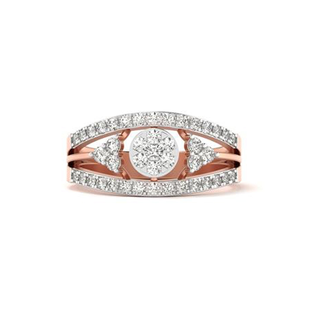18 KT DIAMOND RING 3.965 Gms - MJ25RG472