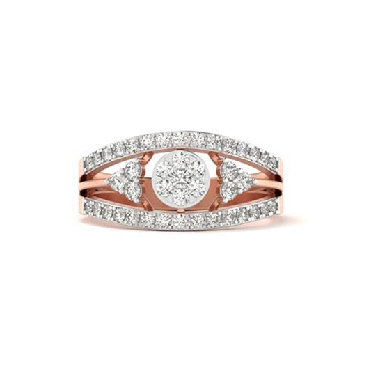 18 KT DIAMOND RING 3.965 Gms - MJ25RG472