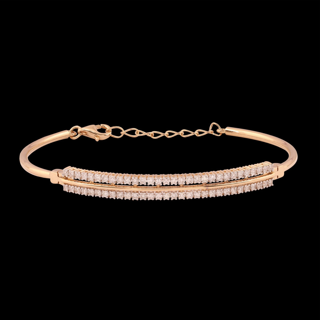 18 KT DIAMOND BRACELET 5.414 Gms - MJ25BR4