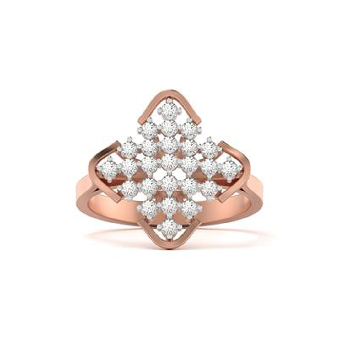 18 KT DIAMOND RING 3.7 Gms - MJ25RG452