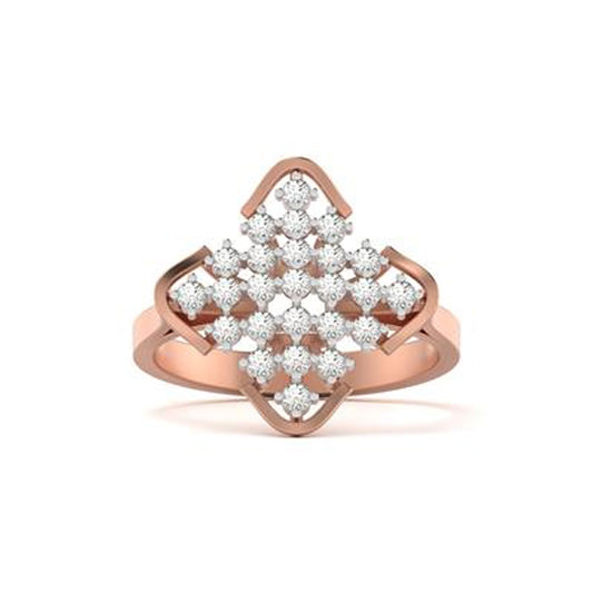 18 KT DIAMOND RING 3.7 Gms - MJ25RG452