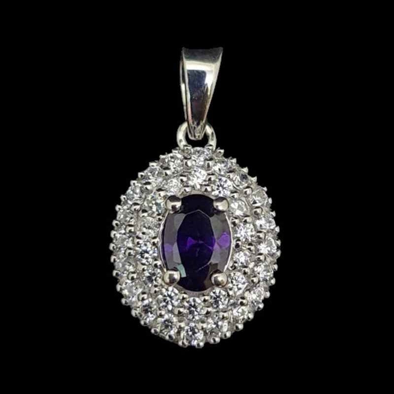 18 KT DIAMOND PENDANT 1.78 Gms - MJ25PD224