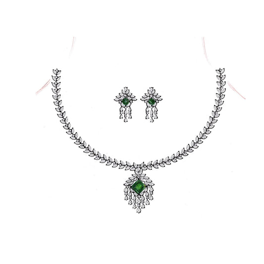 18 KT DIAMOND NECKLACE  Gms - MJ25NK568