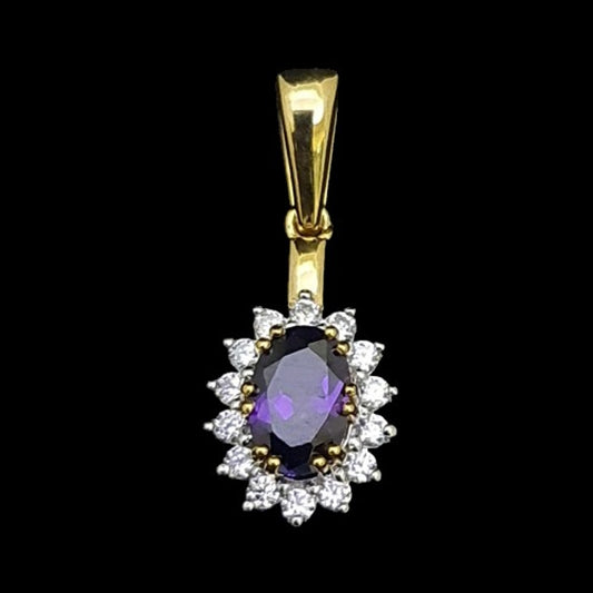 18 KT DIAMOND PENDANT 1.51 Gms - MJ25PD385