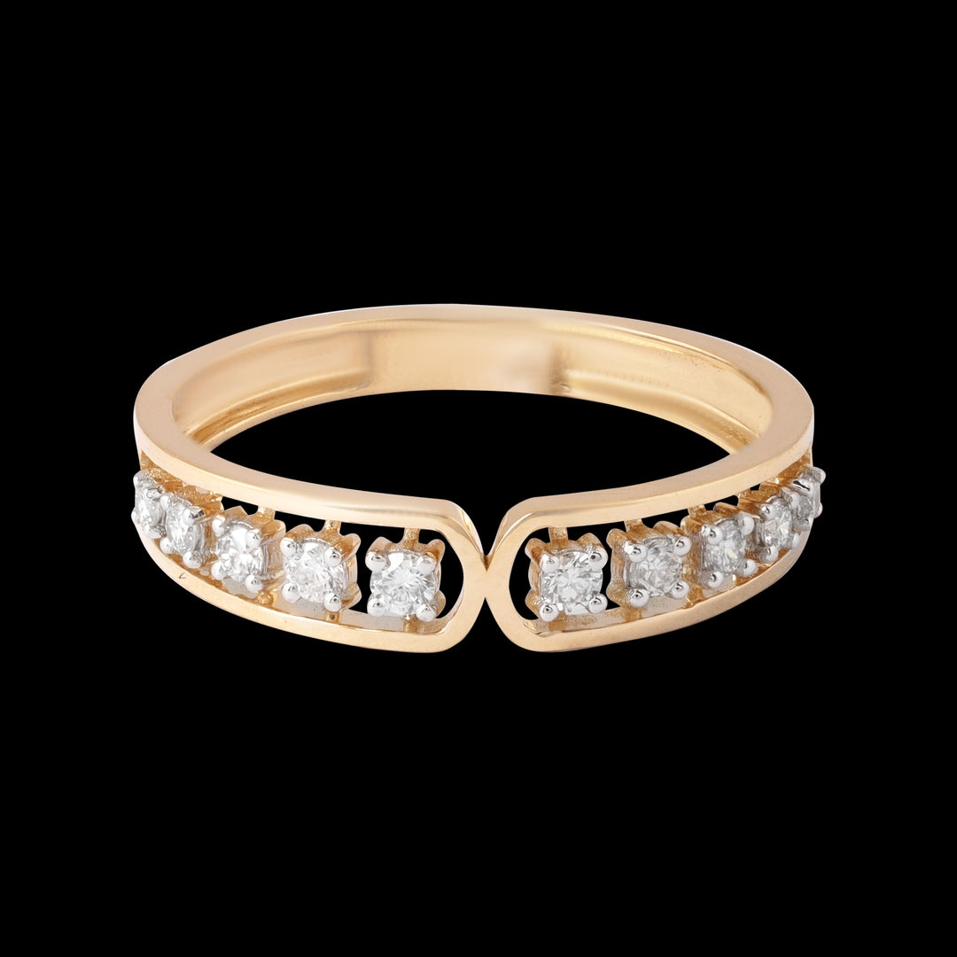 18 KT DIAMOND RING 1.652 Gms - MJ25RG496